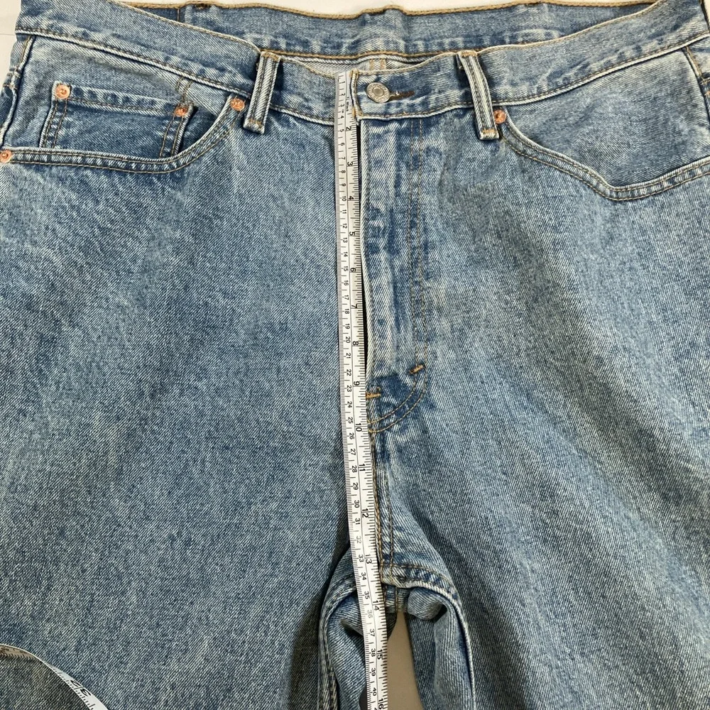 Levi's 550 Jeans Mens 38x32 Relaxed Fit Tapered Medium Wash Blue Denim